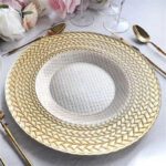 Wholesale Glass Charger Plate PZ-021 - Image 2